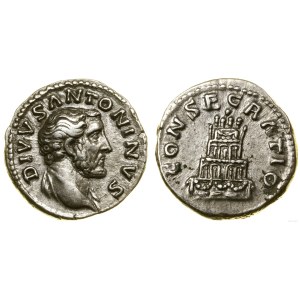 Cesarstwo Rzymskie, denar pośmiertny, (od 161), Rzym