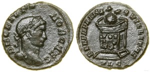 Roman Empire, follis, 322, Lugdunum