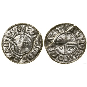 Anglia, denar, Cambridge, mincerz Ælfwine