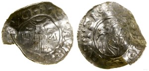 Bohemia, denarius, (972-999), Prague, Omeriz mince pie