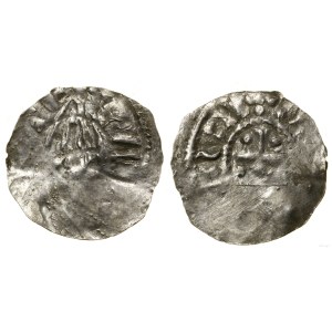 Niderlandy, anonimowe naśladownictwo denara typu xristiana religio, koniec X w.