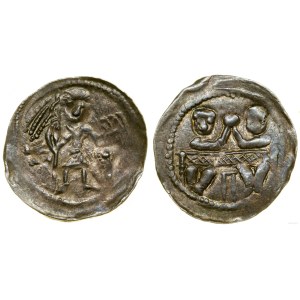 Polska, denar, (ok. 1152-1157)
