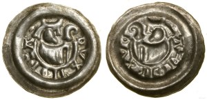 Poland, brakteat, (after ca. 1220).