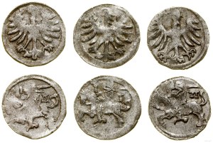 Poland, set of 3 x Lithuanian denarius, Vilnius