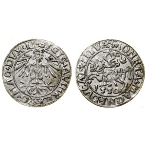 Polska, półgrosz, 1550, Wilno