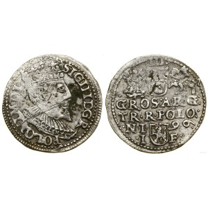 Polska, trojak, 1596, Olkusz