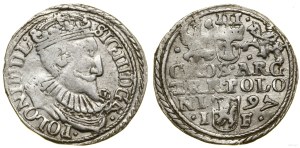 Poland, trojak, 1597, Olkusz
