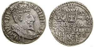Poland, trojak, 1598, Olkusz