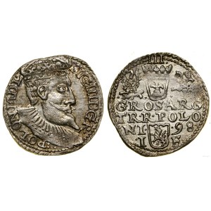 Polska, trojak, 1598, Olkusz