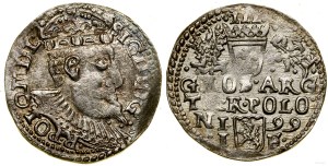 Poland, trojak, 1599, Olkusz