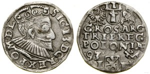 Poland, trojak, 1593, Poznań
