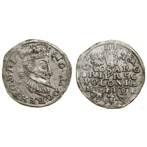 Polska, trojak, 1597, Poznań