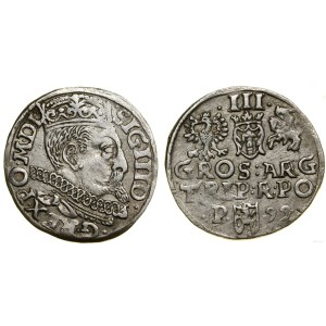 Polska, trojak, 1599, Poznań