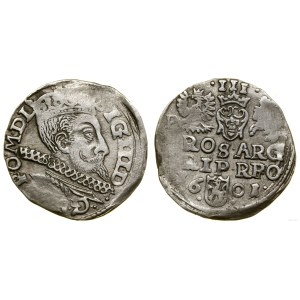 Polska, trojak, 1601, Poznań