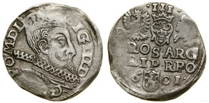 Poland, trojak, 1601, Poznań