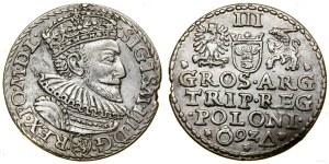 Poland, trojak, 1592, Malbork