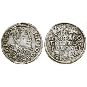 Polska, trojak, 1596, Wschowa