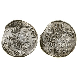 Polska, trojak, 1598, Wschowa