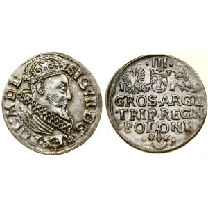 Polska, trojak, 1619, Kraków