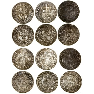 Polska, zestaw 11 x półtorak, 1 x 1622, 3 x 1623, 1 x 1624, 2 x 1625, , Bydgoszcz