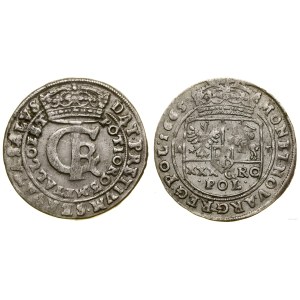 Polska, złotowka (tymf), 1665 AT, Bydgoszcz