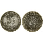 Polska, dwuzłotówka (8 groszy), 1753, Lipsk