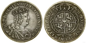 Poland, two-zloty (8 pennies), 1753, Leipzig