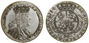 Poland, ort, 1754 EC, Leipzig