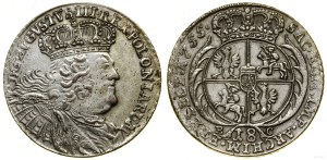 Poland, ort, 1755 EC, Leipzig