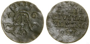 Poland, sheląg, 1763 F-L - S-, Elbląg