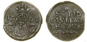 Poland, sheląg, 1763, Torun