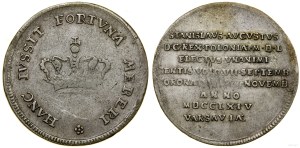 Poland, coronation token, 1764, Torun (?)