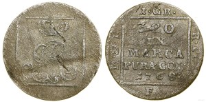 Polska, grosz srebrny, 1768 FS, Warszawa
