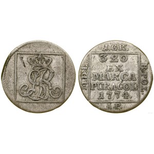 Polska, grosz srebrny, 1774 AP, Warszawa