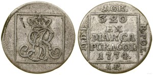 Poland, silver penny, 1774 AP, Warsaw