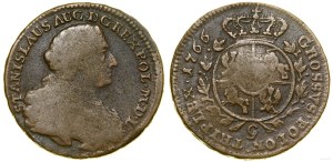 Poland, trojak, 1766, Warsaw