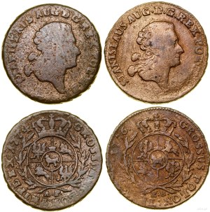 Poland, flight 2 x trojak, 1774 AP, 1776 EB, Warsaw