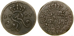 Poland, penny, 1765 g, Warsaw