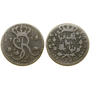 Polska, grosz, 1765 VG, Kraków