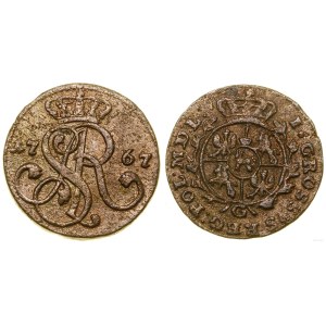 Polska, grosz, 1767 G, Kraków