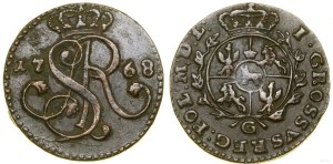 Poland, grosz, 1768 G, Kraków