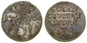 Poland, sheląg, 1766 FL-S, Gdansk