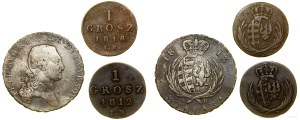 Poland, set of 3 coins, Warsaw