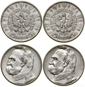 Poland, set: 2 x 5 zloty, Warsaw