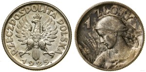 Poland, 1 zloty, 1925, London