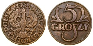 Poland, 5 groszy, 1934, Warsaw