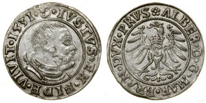 Ducal Prussia (1525-1657), penny, 1531, Königsberg