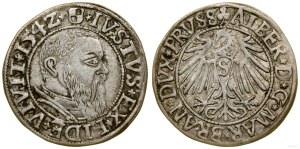 Ducal Prussia (1525-1657), penny, 1542, Königsberg