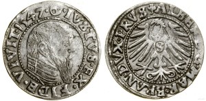 Ducal Prussia (1525-1657), penny, 1547, Königsberg