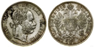 Austria, 1 florin, 1888, Vienna